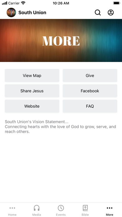 South Union Baptist Church Screenshot