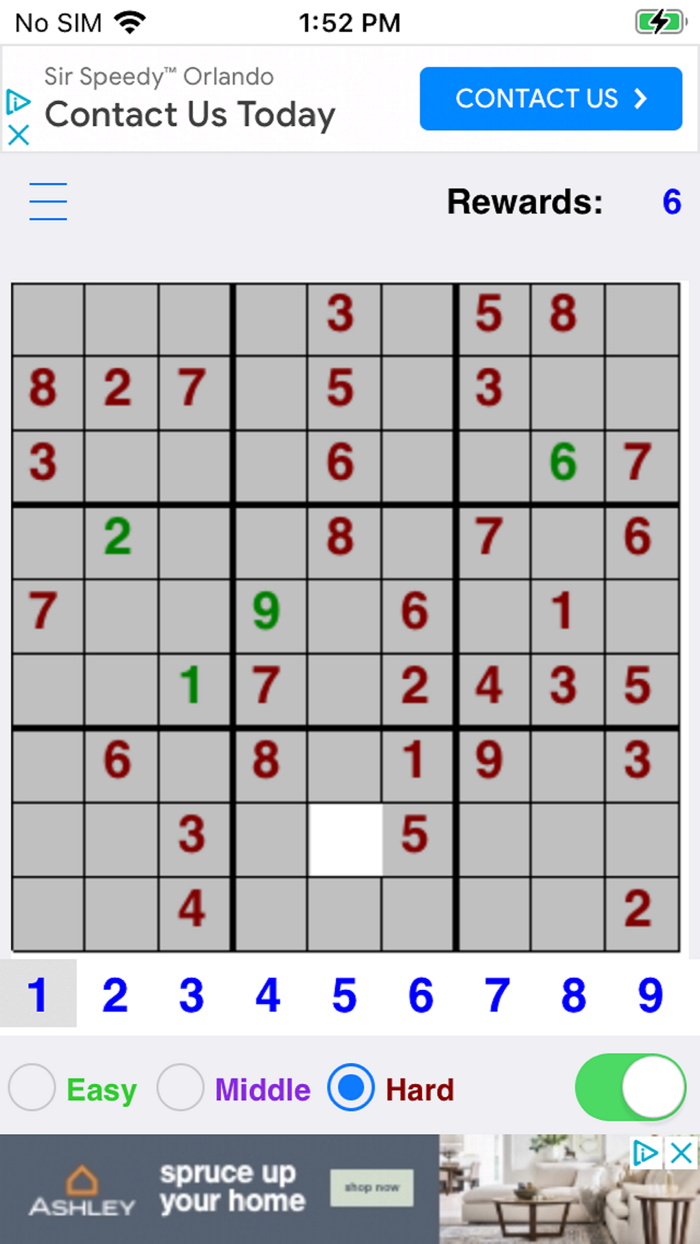 Funny Sudoku - Classic version