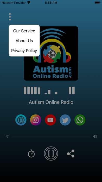 Autism Online Radio Screenshot