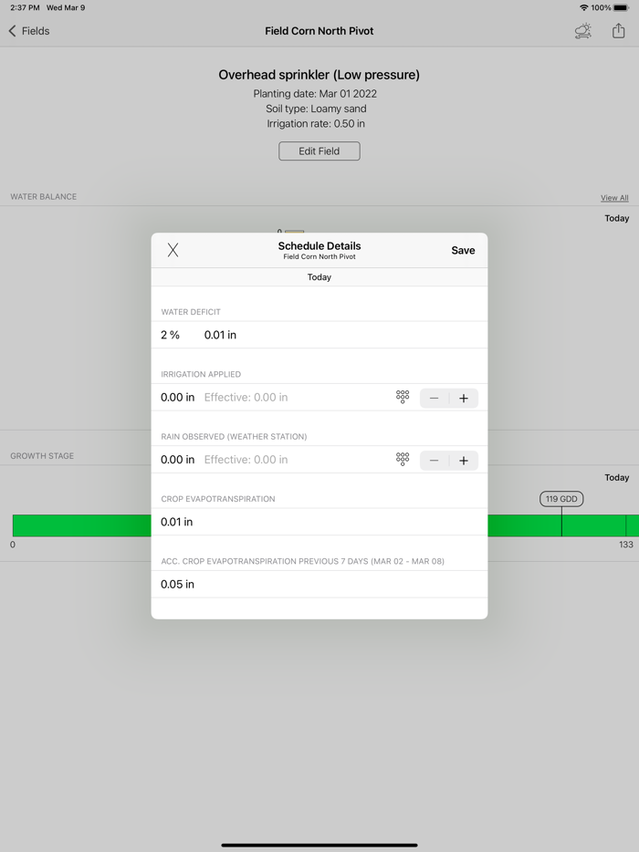 Smartirrigation Corn