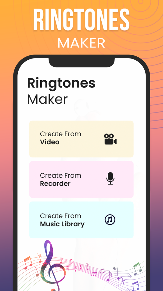 #1. Ringtone Maker-Custom Tones (iOS) 由: Deepak Jalwa