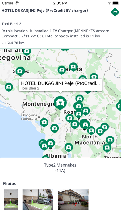 ProCredit Charging Stations Screenshot
