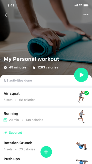 Adri González  Trainer App Screenshot