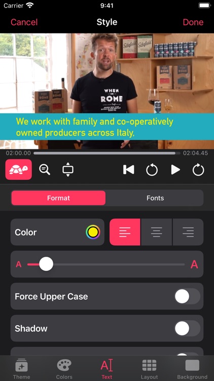 Captionista: Video Subtitles screenshot-5