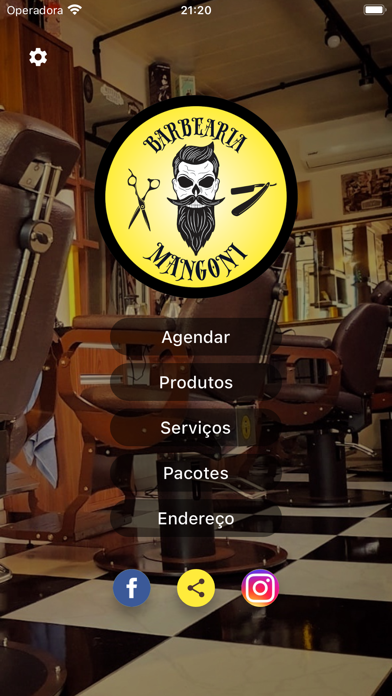 Barbearia Mangoni Screenshot