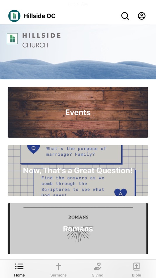 #1. Hillside OC Church (iOS) 由: Lifesong Community Church
