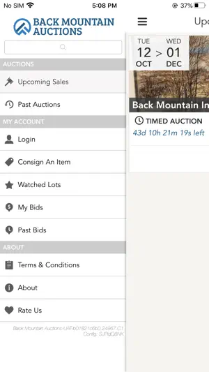 Back Mountain Auctions screenshot 4