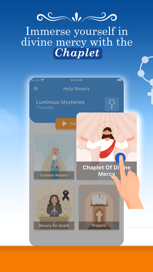 #7. The Holy Rosary with voice (iOS) Podle: MoviliXa SAS