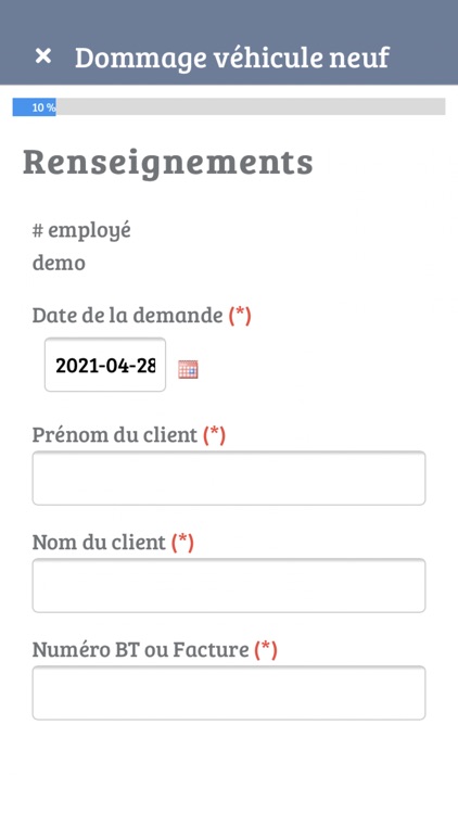 B2BGarantie Dealer App