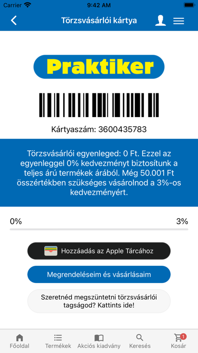Praktiker Magyarország Screenshot