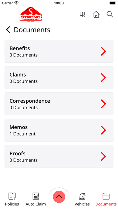 Strong Insurance, Inc. Screenshot