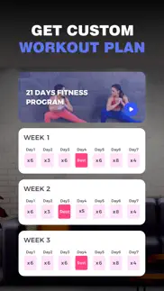 fitness & workout for women iphone screenshot 2