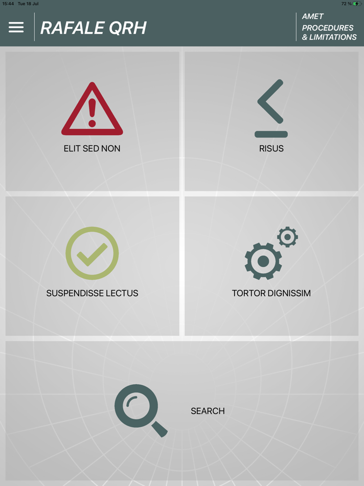 #1. e-QRH (iOS) 来自: Dassault Aviation