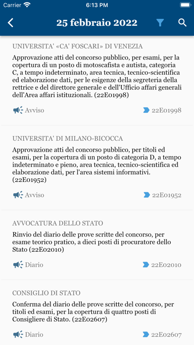 Concorsi Gazzetta Screenshot