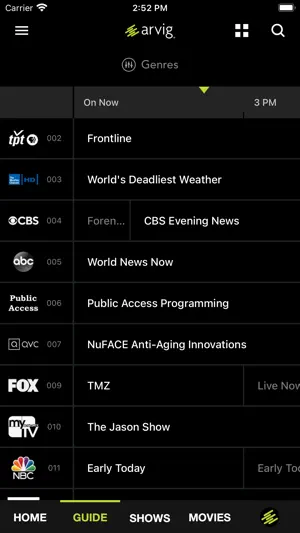 Arvig WiFi TV screenshot 3