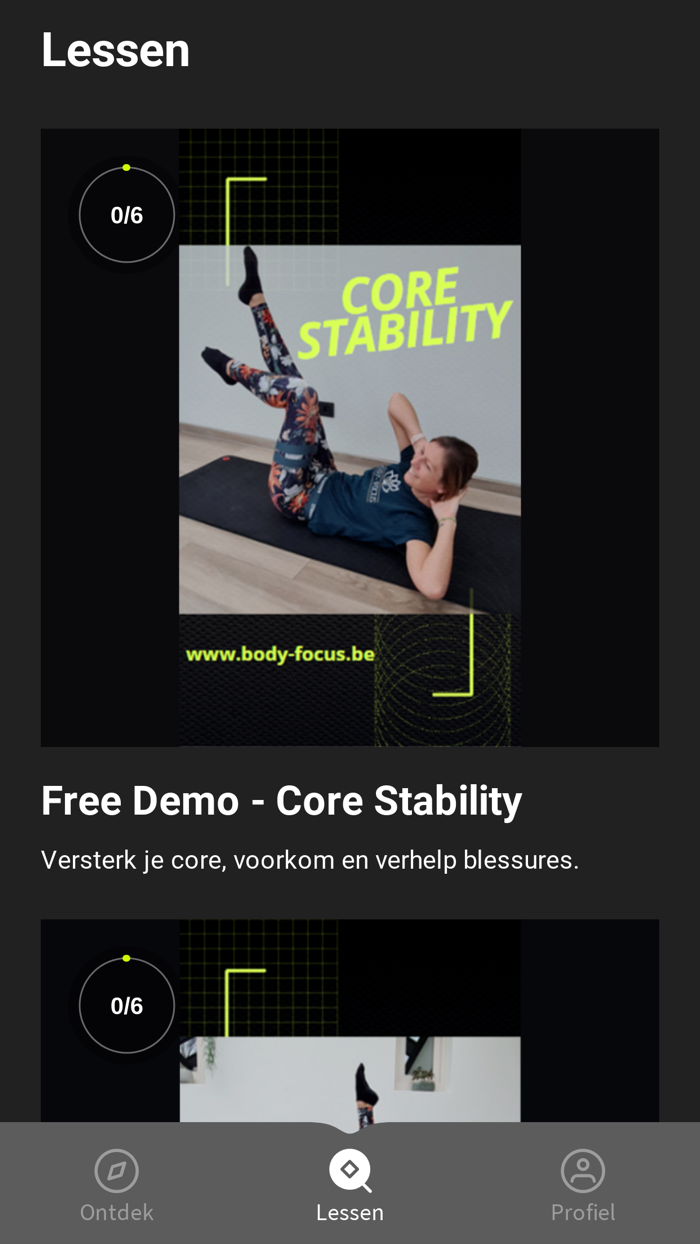 Core stability and pilates