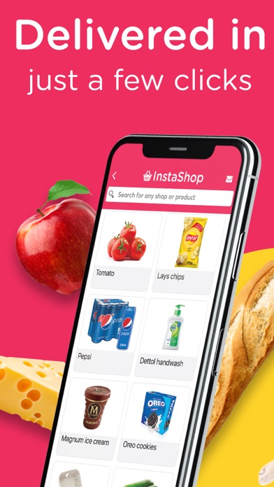 Screenshot #2 pour InstaShop: Grocery Delivery