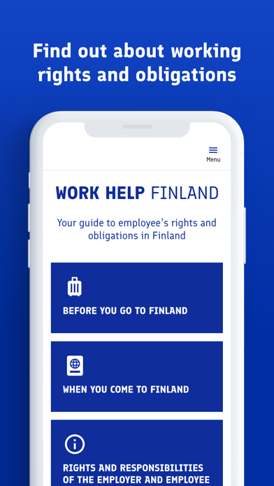 Work Help Finland Screenshot