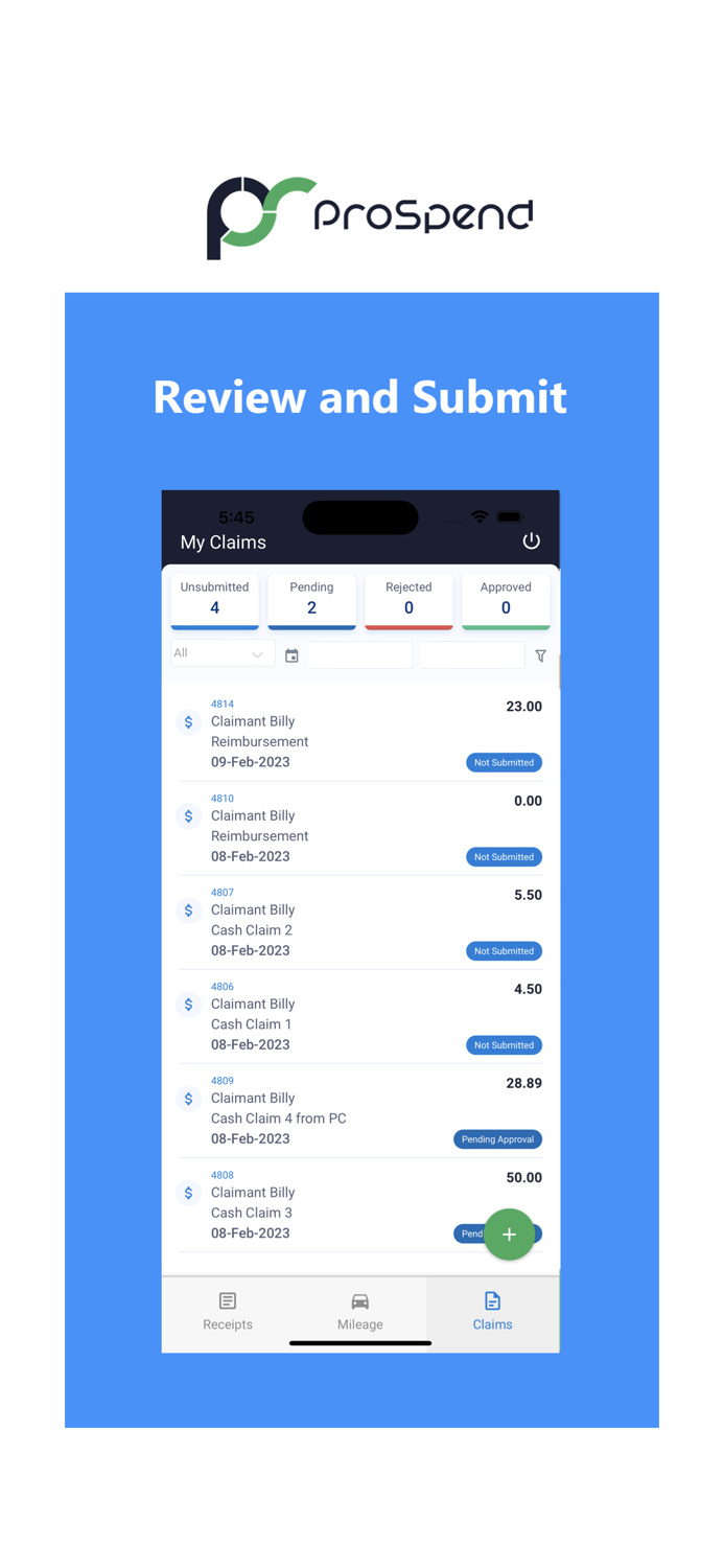 ProSpend expense-manager