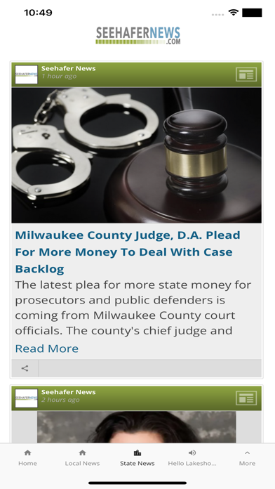 Seehafer News Screenshot