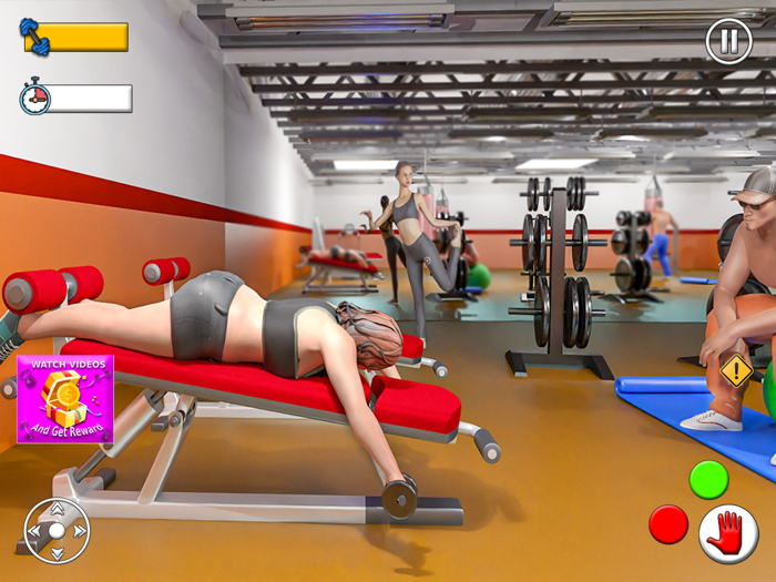 Virtual Mom Gym Simulator