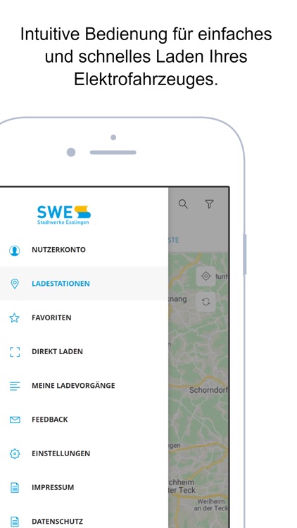 SWE Lade-App