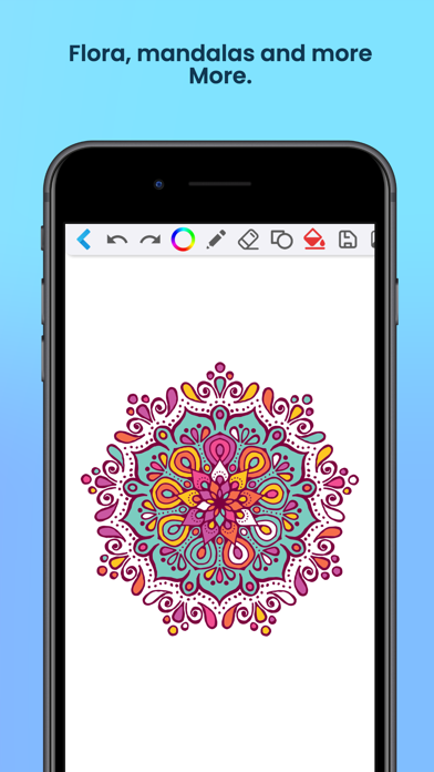 LetsColor: Coloring Book Gamesのおすすめ画像4