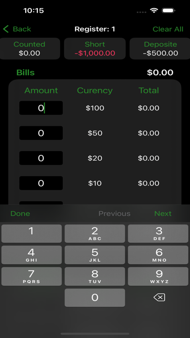 Screenshot 3 of Regi Cal App