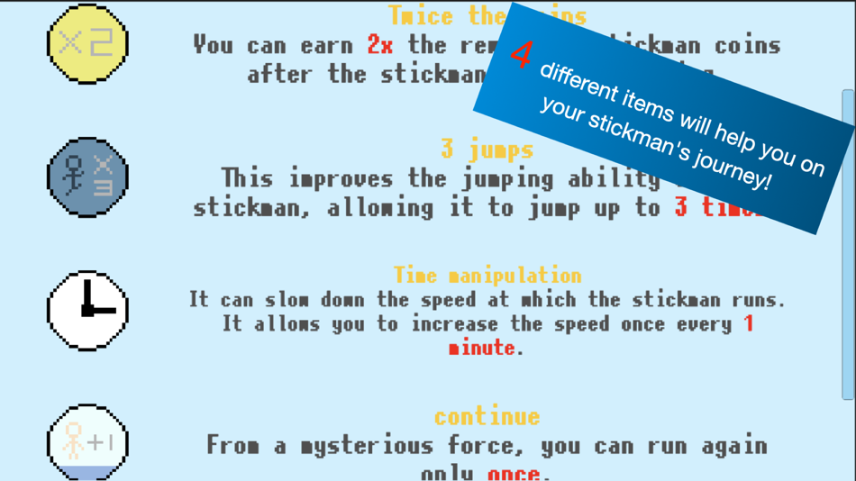 #3. Run! Stickman (iOS) 由: hiroshi tojiko