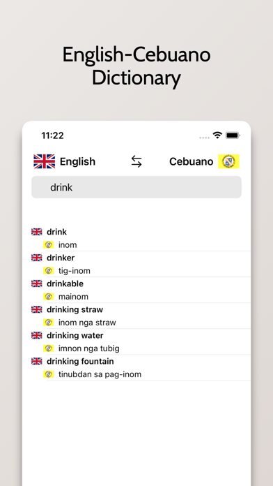 Cebuano-English Dictionaryのおすすめ画像1