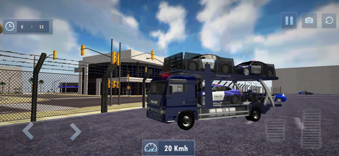 Police Truck Transporter