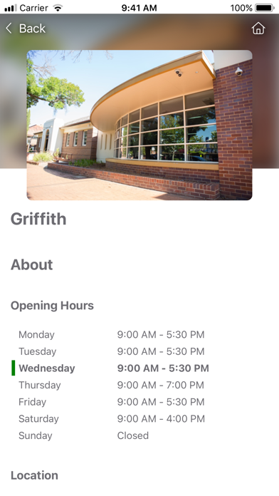 Western Riverina Libraries Screenshot