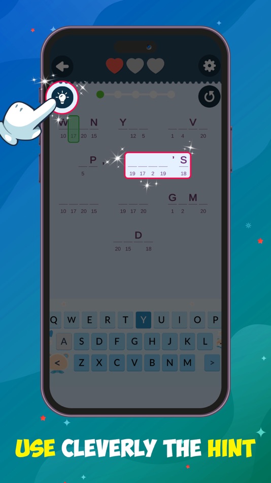 #4. Cryptograms - Logic Quest (iOS) Podle: Bich Hong