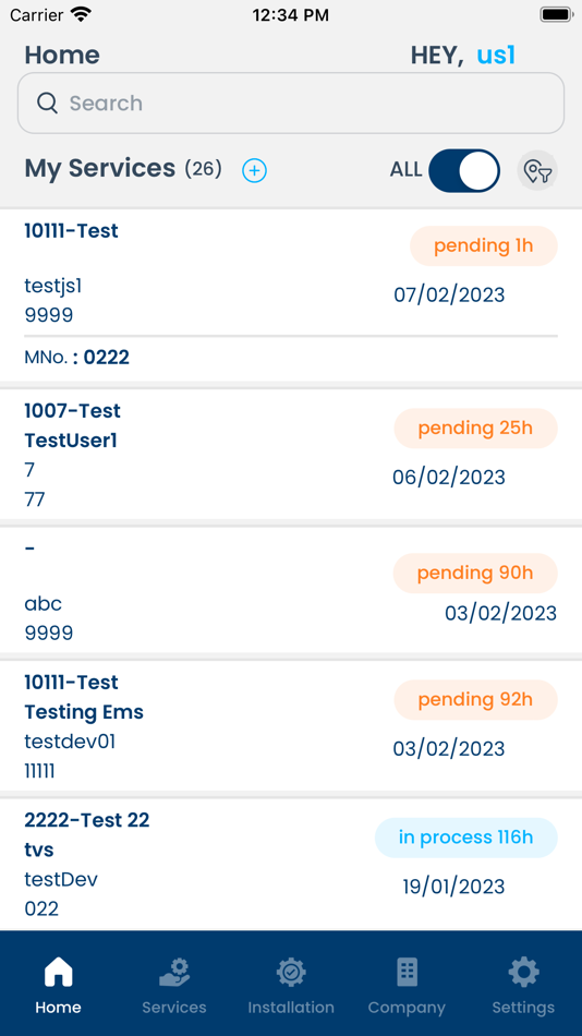 #1. EMS Service (iOS) 由: Viral Bhadiyadra