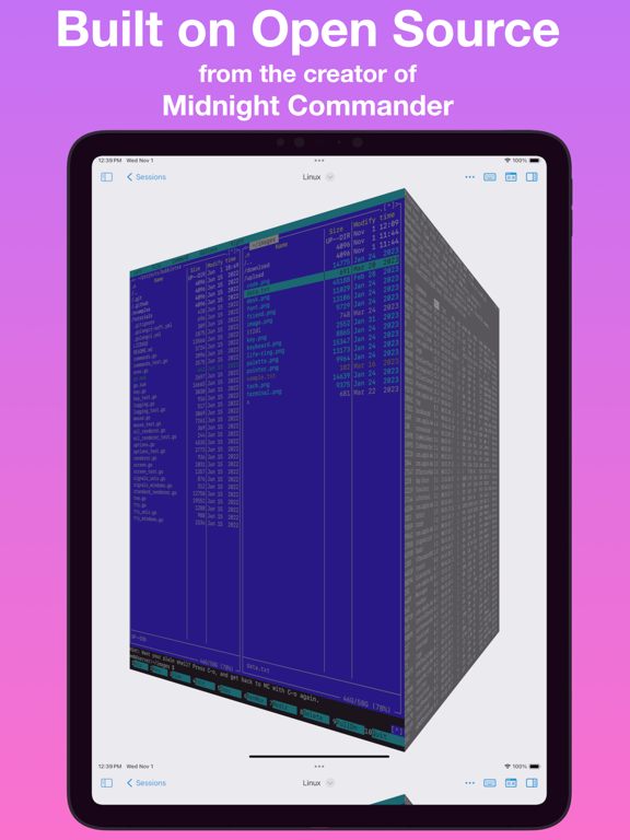 La Terminal - SSH Client iPad screenshot 1 - Developer Tools app
