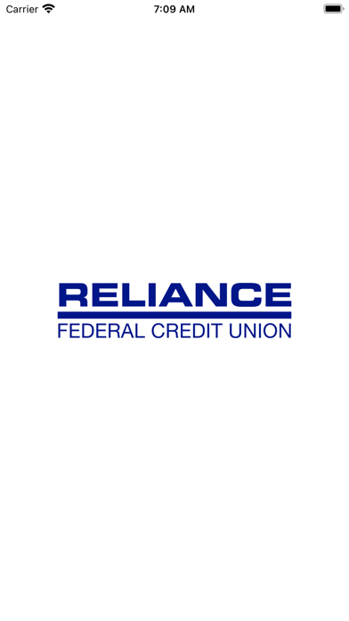 Reliance Federal Credit Union Screenshot