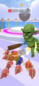 Dragon Rush 3D: Merge and Run screenshot #2 for iPhone