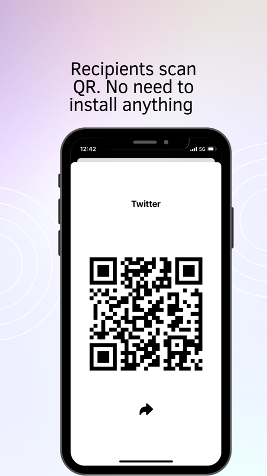 #3. QRMe – Contact QR Code Maker (iOS) Podle: Vimal Vachhani