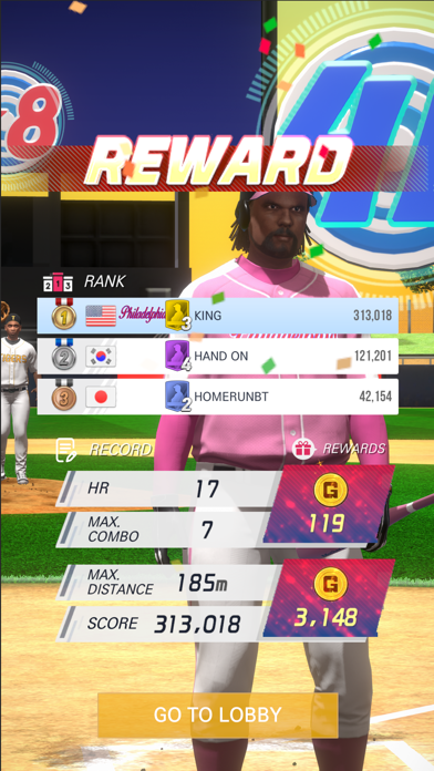 HOB Homerun Battle Screenshot