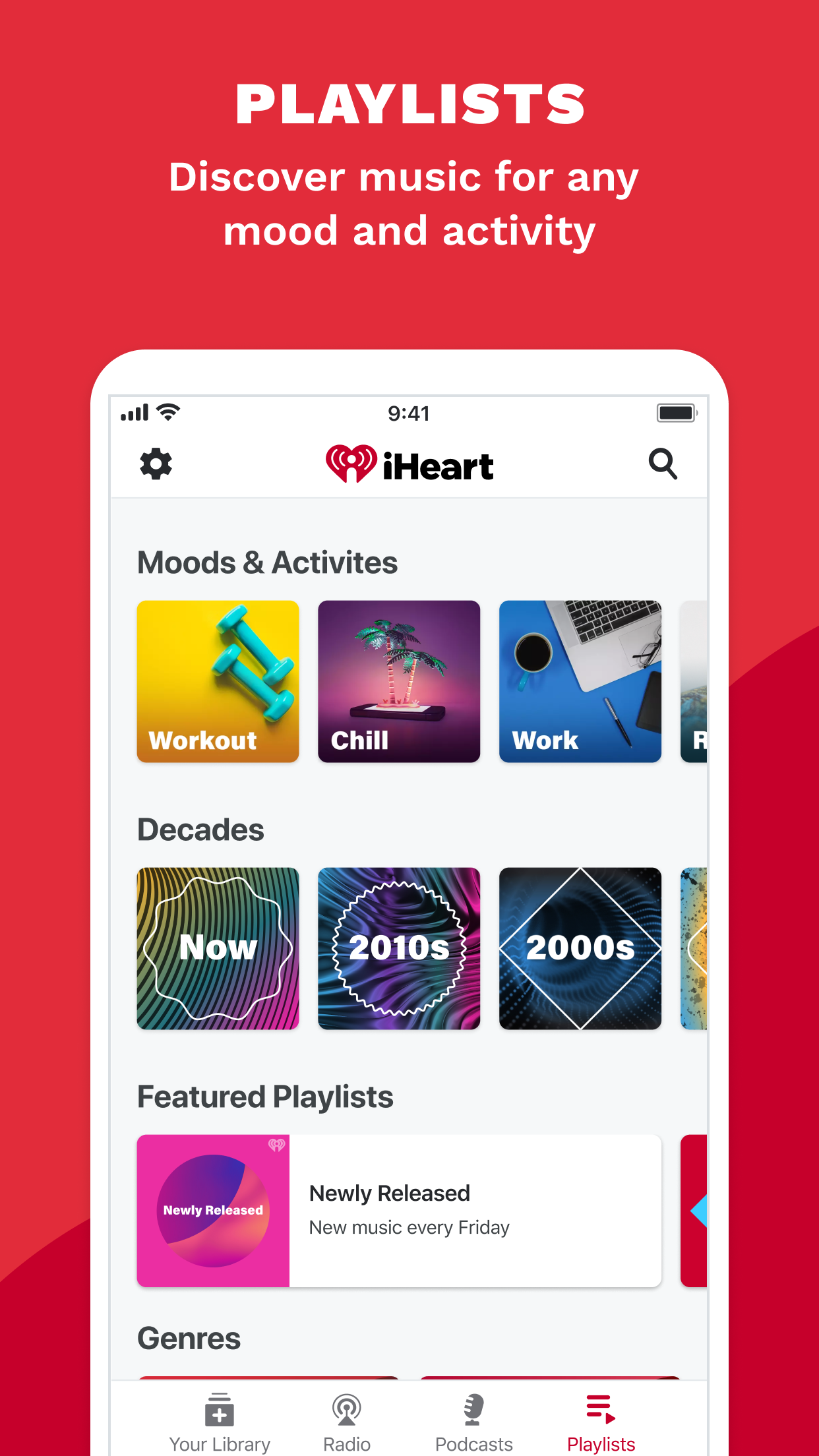 iHeart: Play & Listen to Music screenshot 6