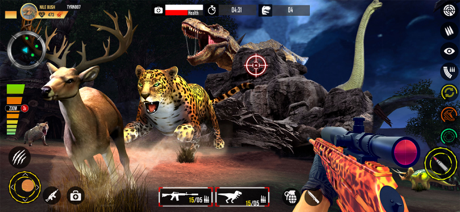 Real Dino Hunting Zoo Games 3D screenshot 3