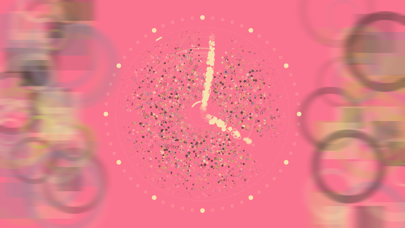 Particle Clock Screenshot
