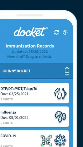 Game screenshot Docket® - Immunization Records hack
