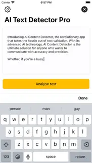ai text detector - check text iphone screenshot 1