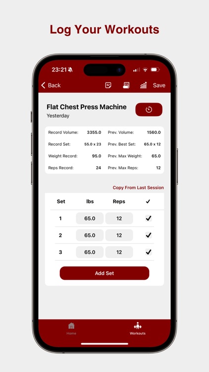 FitTracker - Gym Workout Log screenshot-4