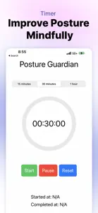 Posture Guardian screenshot #2 for iPhone