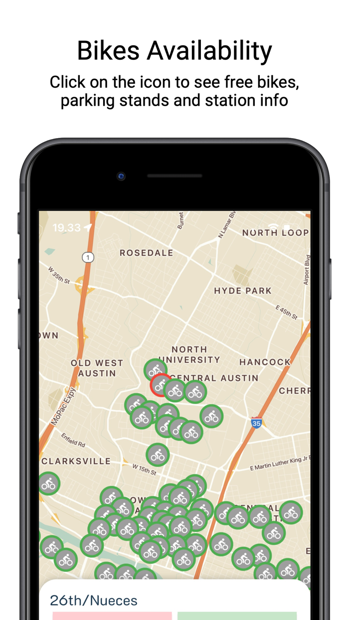 City Bikes Near Me and Alerts