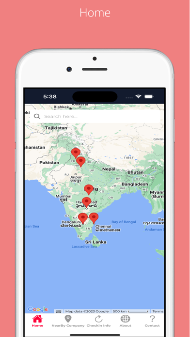 CheckMeIn User Screenshot
