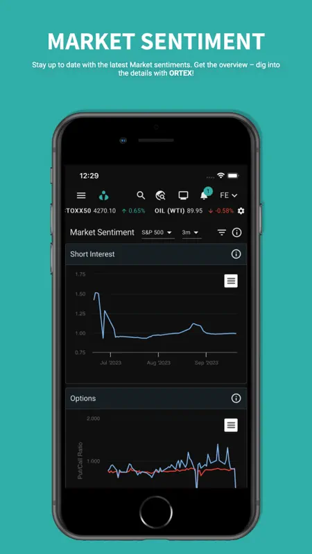 ORTEX - Stock Market Analytics screenshot 8 of 9