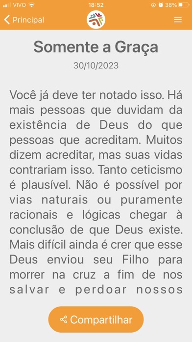 Mensagens de Esperança Screenshot